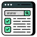 Web Design Web Layout Web Content Icon