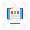Web Design File  Icon