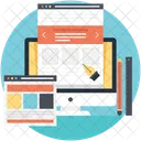 Web Design Layout Icon
