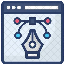 Web Designing  Icon