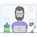 Web Developer Web Programmer Computer Specialist Icon