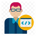 Web Developer Programmer Certificate Icon