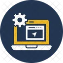 Web Developing Web Development Web Gear Icon