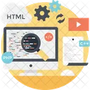 Program Coding Web Icon
