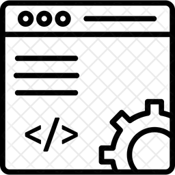 웹 개발  아이콘