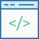 Web Development Coding Code Icon