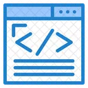 Web Development Web Design Web Content Icon