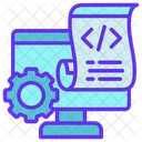 Web Development Coding Web Page Icon