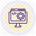 Web Development Coding Programming Icon