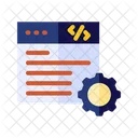 Web Development Management Productivity Icon