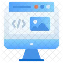 Web Design Development Icon