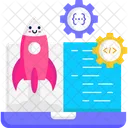 Web Development Startup  Icon