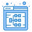 Web Diagram  Icon