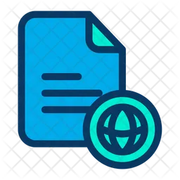 Web Document  Icon