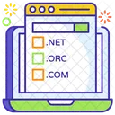 Web Domain Domain Name Domain Registration Icon