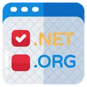 Web Domains  Icon