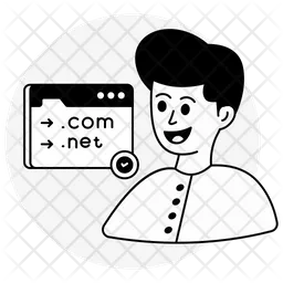Web Domains  Icon