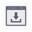 Web Download Web Page Download Icon