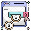 Web Earning  Icon