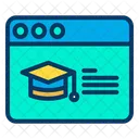 Online Education E Education Online Learning Icon