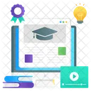 Web Education Online Education Educational Site Icon