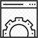 Web Einstellungen Optionen Symbol