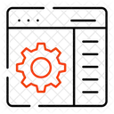 Web-Einstellung  Symbol