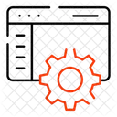 Web-Einstellung  Symbol