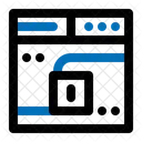 Web Entsperrung Webseiten Entsperrung Sicherheit Symbol