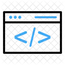 Code Entwicklung SEO Symbol