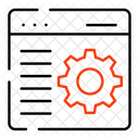Web Entwicklung  Symbol
