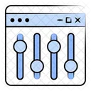 Web Equalizer  Icon