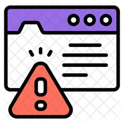 Web Error  Icon