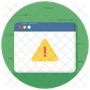 Attention Web Error Web Warning Icon