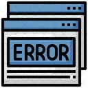 Web Error Internet Error Browser Error Icon