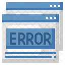 Web Error Internet Error Browser Error Icon