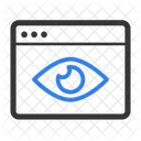 Web Eye  Icon