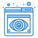 Web Eye Seo Eye Web View Icon