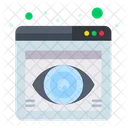 Web Eye  Icon
