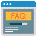Web Faq  Icon