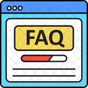 Web faq  Icon