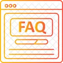 Help Faq Customer Service Icon