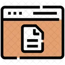 Web File  Icon