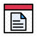 Web Files Document Icon