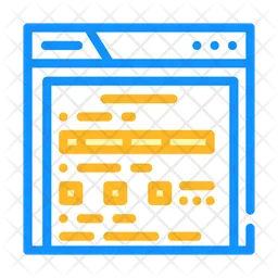 Web File  Icon