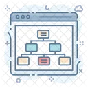 Methodology Process Flow Icon