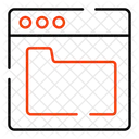 Web Folder  Icon