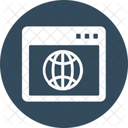 Web globe  Icon