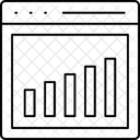 Navegador Grafico Da Web Layout Da Web Ícone