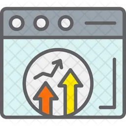 Web Growth  Icon